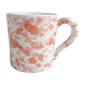 Terracotta dots mug