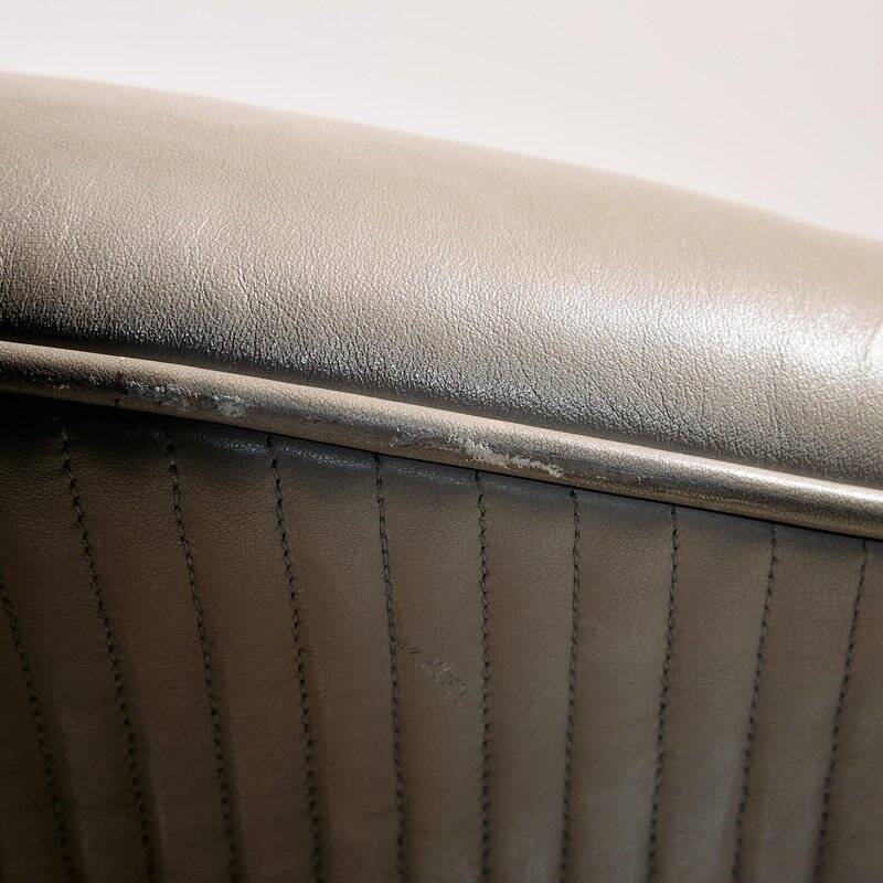 Aura Leather Sofa Set by Paolo Piva for Wittmann, 1980s, Set of 3