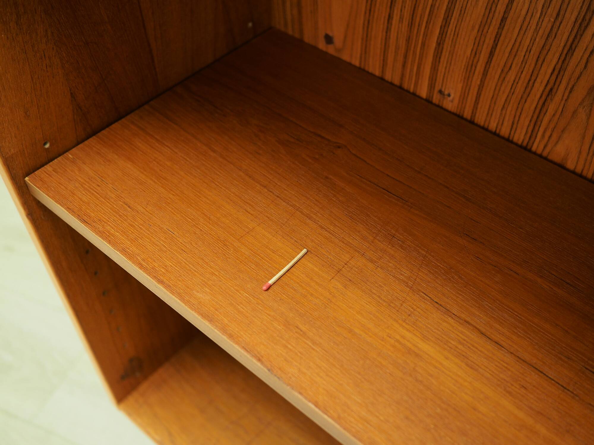 Teak bookcase, Danish design, 1970s, manufacturer: Denka