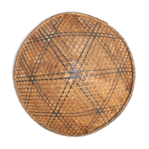 Chapeau paille vietnam indochine circa 1930 diamètre 49 cms