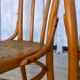Set de 4 chaises bistrot cannées Baumann