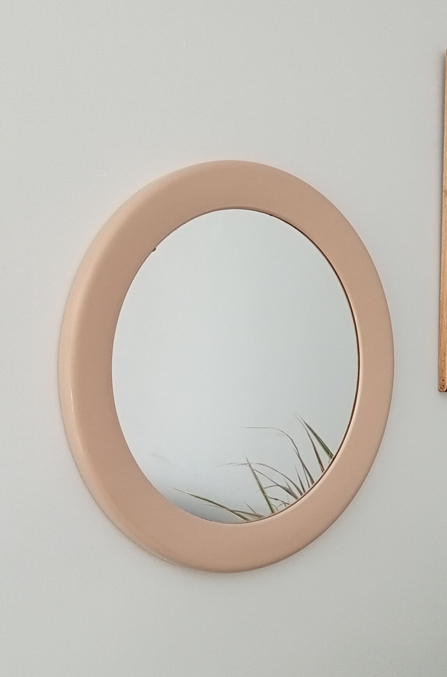 Vintage round mirror 45cm