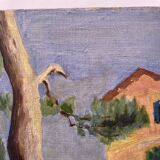 Seaside painting