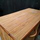 Meuble bar vintage en bambou