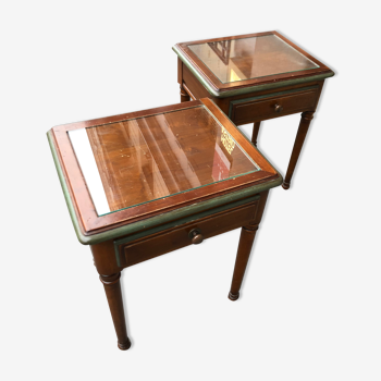 Pair of bedside Louis Philippe