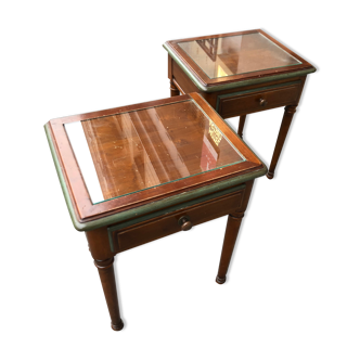 Pair of bedside Louis Philippe