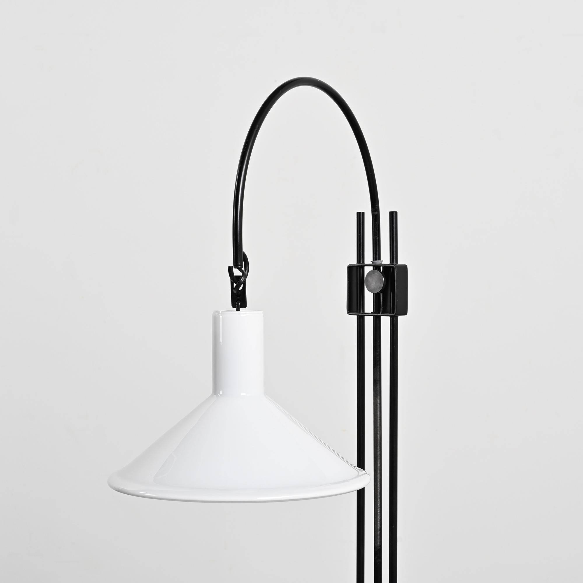 Floor lamp by Michaël Bang, Holmegaard, Denmark, circa 1970