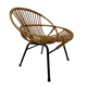 Fauteuil en rotin par Dirk van Sliedregt Rohe Noordwolde 1960 aux Pays-Bas