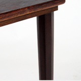 Table basse vintage en palissandre