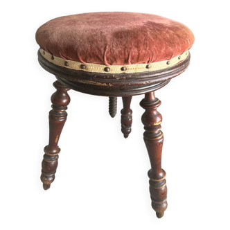 Old piano stool
