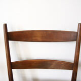 Series of 3 chairs style Gio Ponti