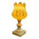 Large alabaster tulip lamp