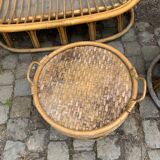 Salon de jardin en rotin