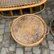 Rattan garden furniture
