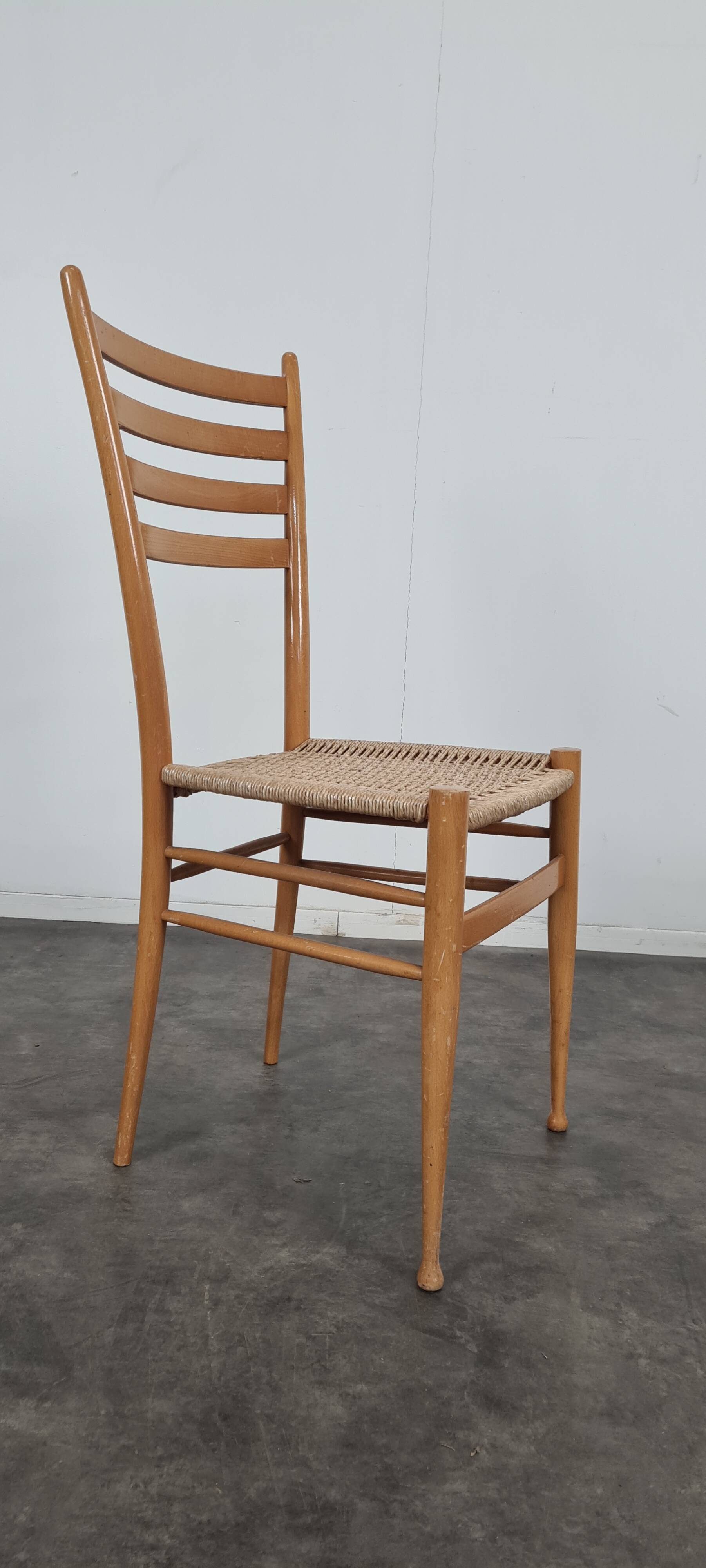 Vintage corded chair