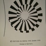 Poster original Olympic Games of Munich 72 Vasarely