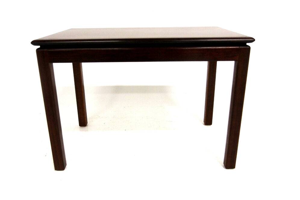 Haug Snekkeri A/S Bruksbo rosewood side table, Norway, 1960s