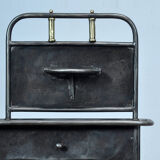 Set of Iron Nightstands, circa 1910