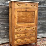 Louis XVI period secretary in 18th century cherry