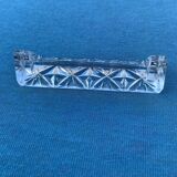 12 porte couteau cristal taillé pointe diamant