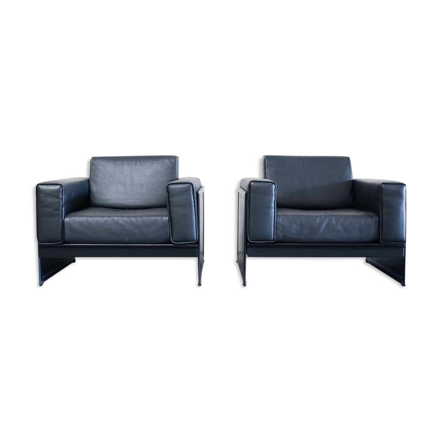 Korium armchairs by Tito Agnoli