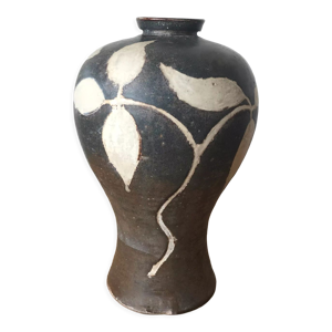 Vase en terre cuite émaillée