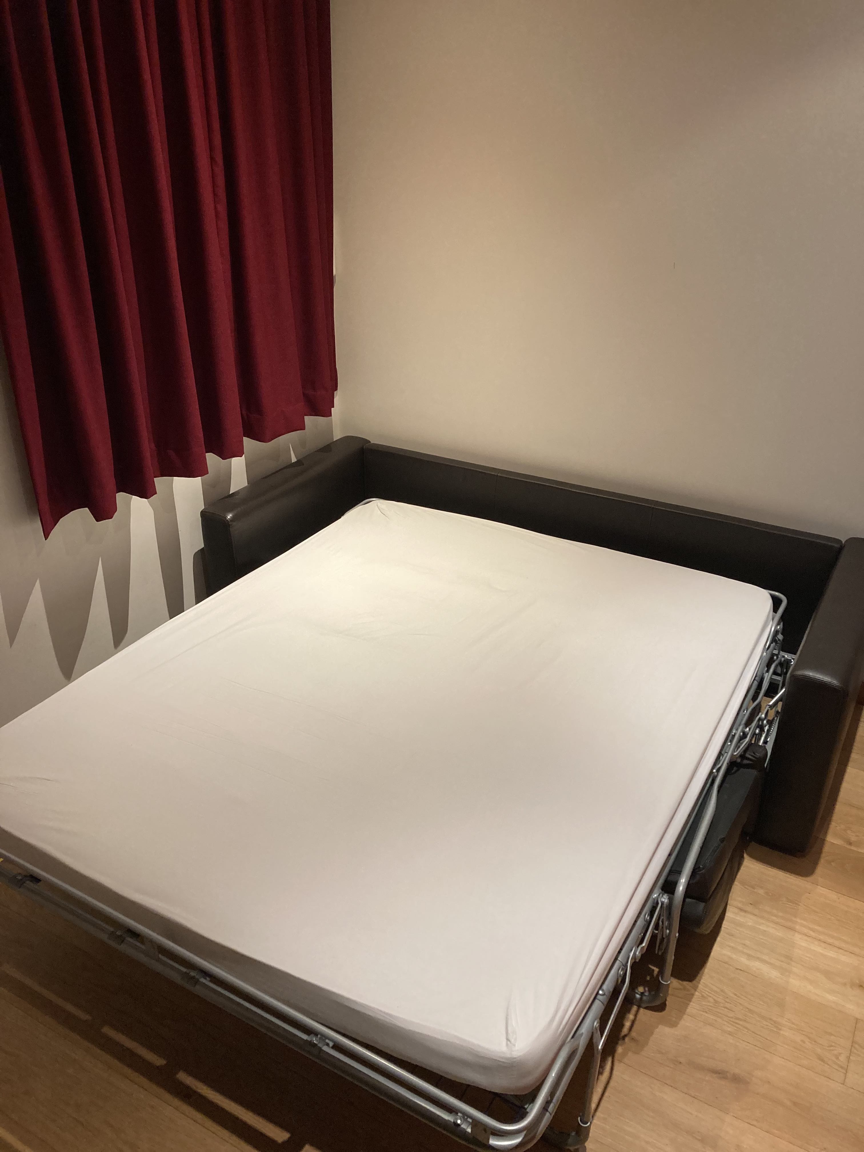 Canape convertible Vibieffe squadroletto 2020 brown leather