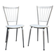 Leatherette chairs
