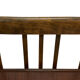 Vintage sofa in beech, 60s design wooden bench
