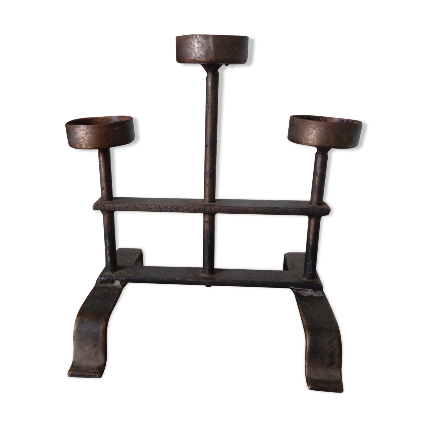 Metal candleholder
