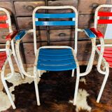 Set of 5 armchairs Tolix T2 50s