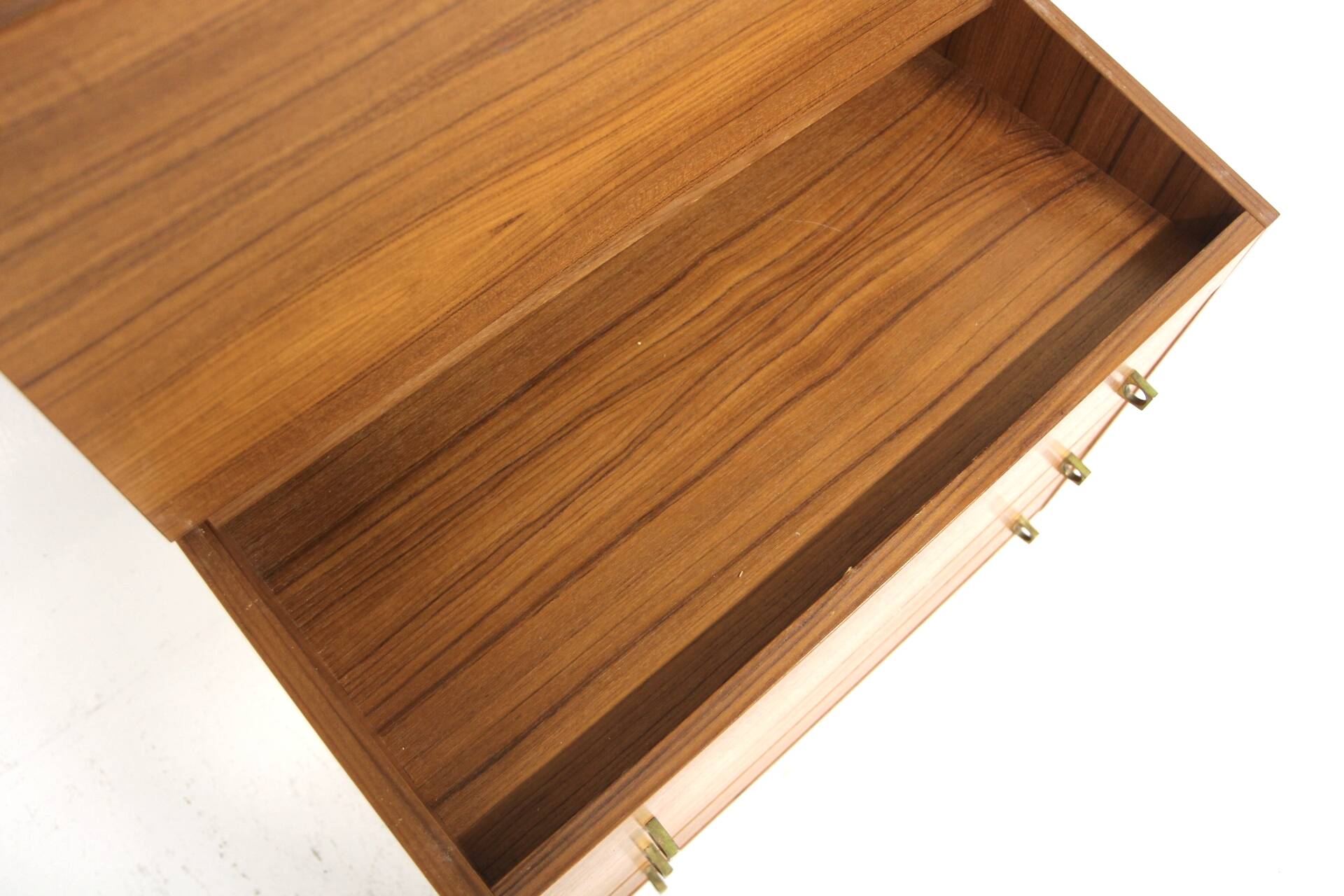 Scandinavian teak "silhouette" mirror, Sweden, 1960