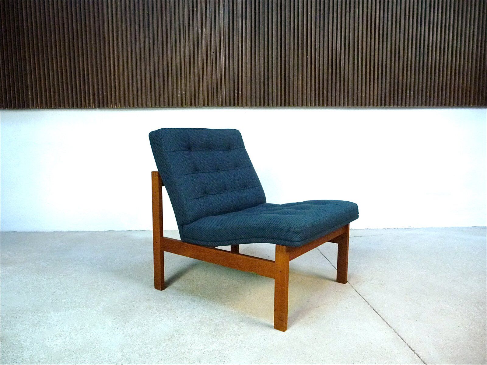 Fauteuil danois en teck par Ole Gjerlov-Knudsen et Torben Lind pour France & Søn, années 1960