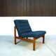 Fauteuil danois en teck par Ole Gjerlov-Knudsen et Torben Lind pour France & Søn, années 1960