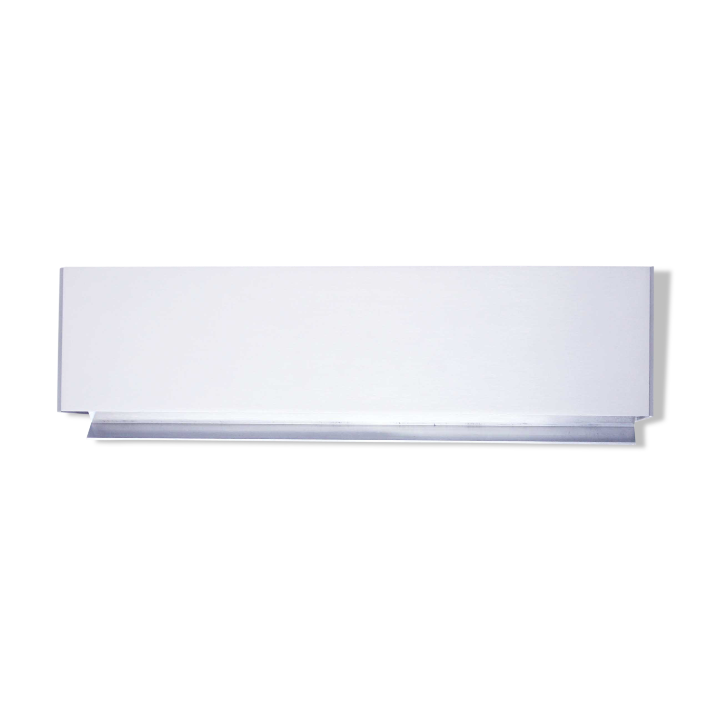 Aluminum wall light, 50s/60s