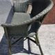 Salon de jardin complet en rotin. (Sofa, fauteuils x 2, table basse)