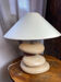Lampe de table galets, abat-jour inclinable, François Chatain