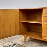 Vintage Oak Sideboard by Jiří Jiroutek, 1960s, Czechoslovakia