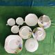 Service thé porcelaine anglaise Melba