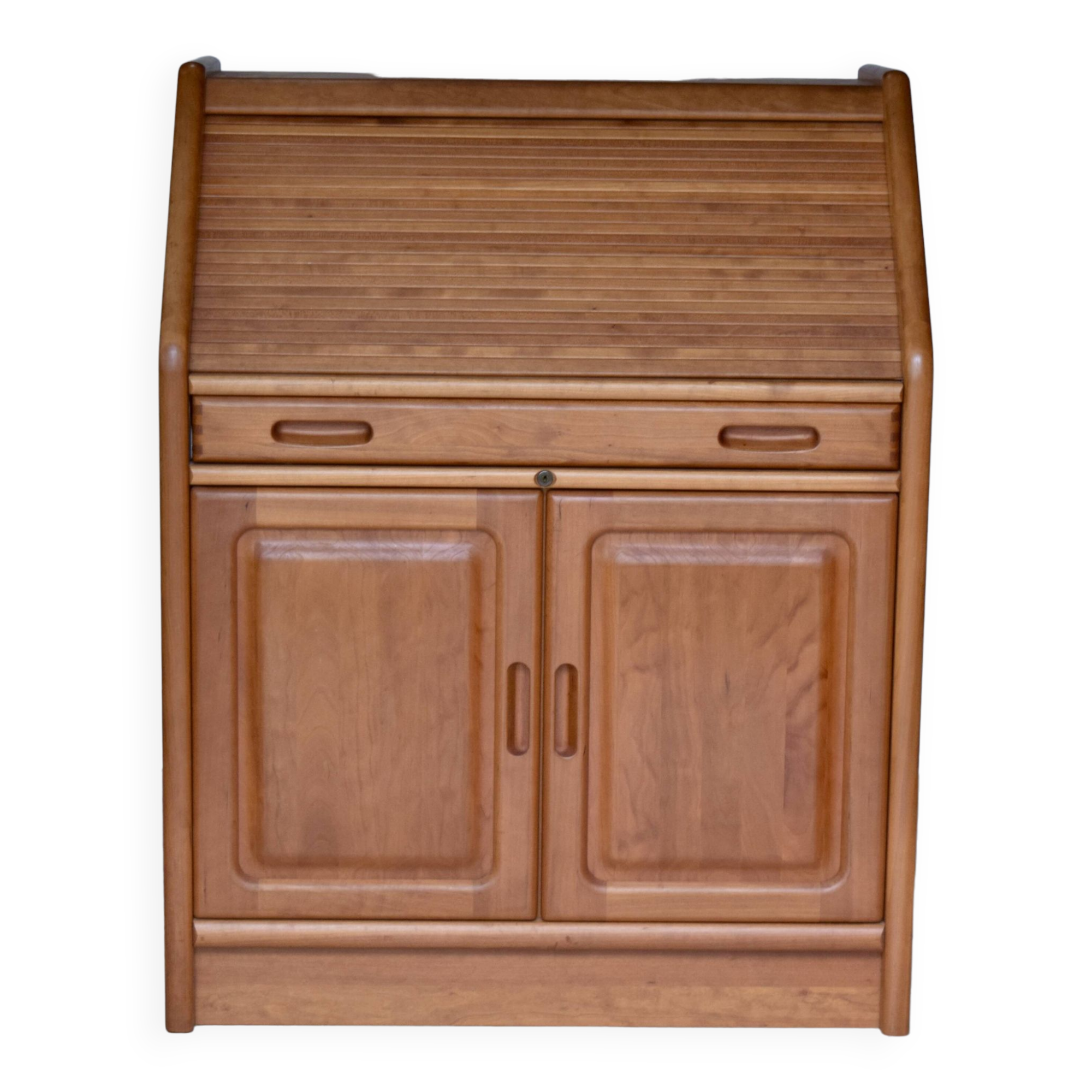 Dyrlund - vintage solid beech secretary - Denmark