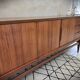 Low teak sideboard Scandinavian design