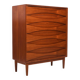 Commode Arne Vodder pour Sibast en teck années 1960