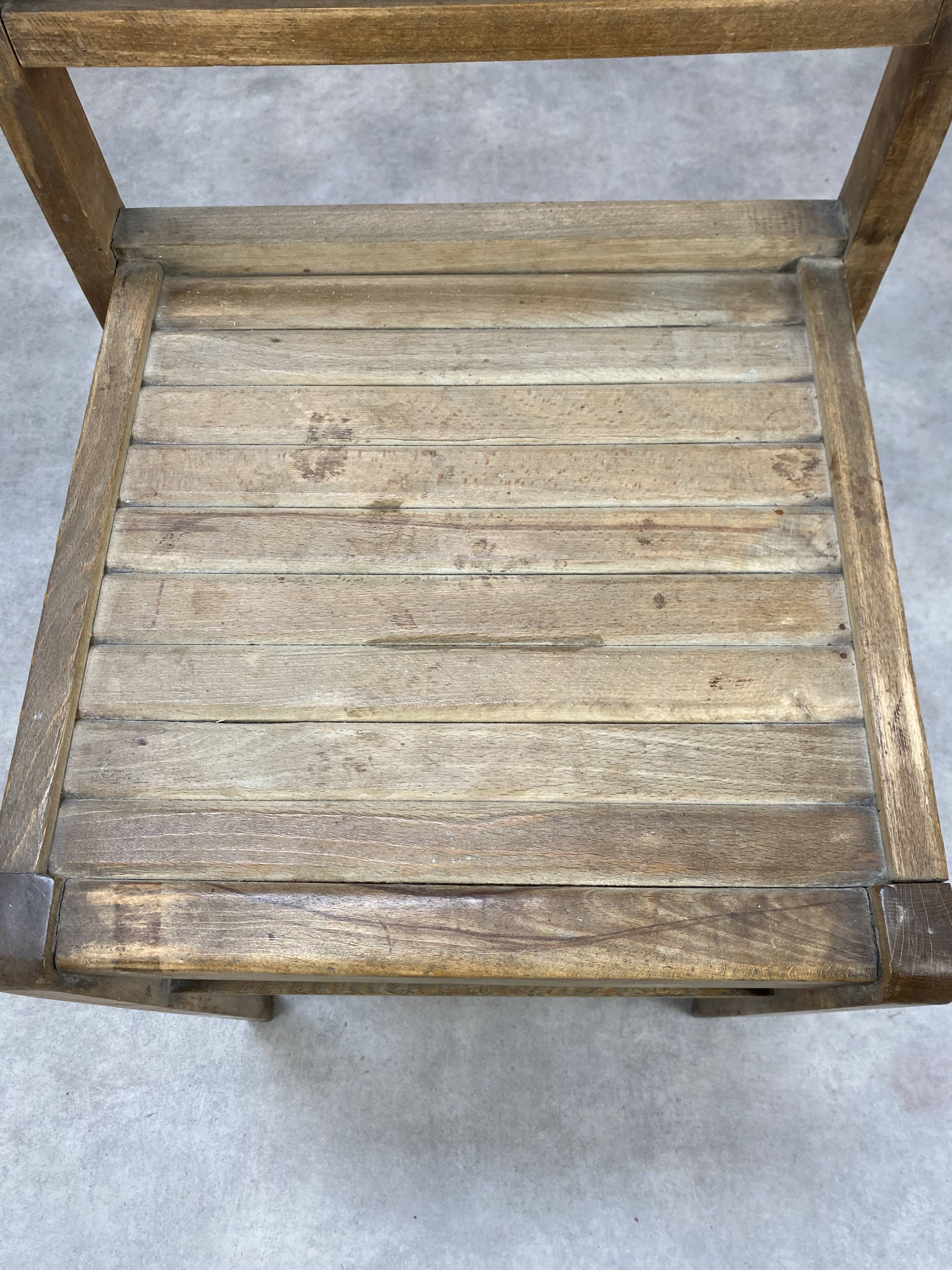 Chair René Gabriel design Reconstruction 50s