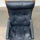 Siesta lounge chair set in Norwegian leather with ottoman by Ingmar Relling for Ekornes