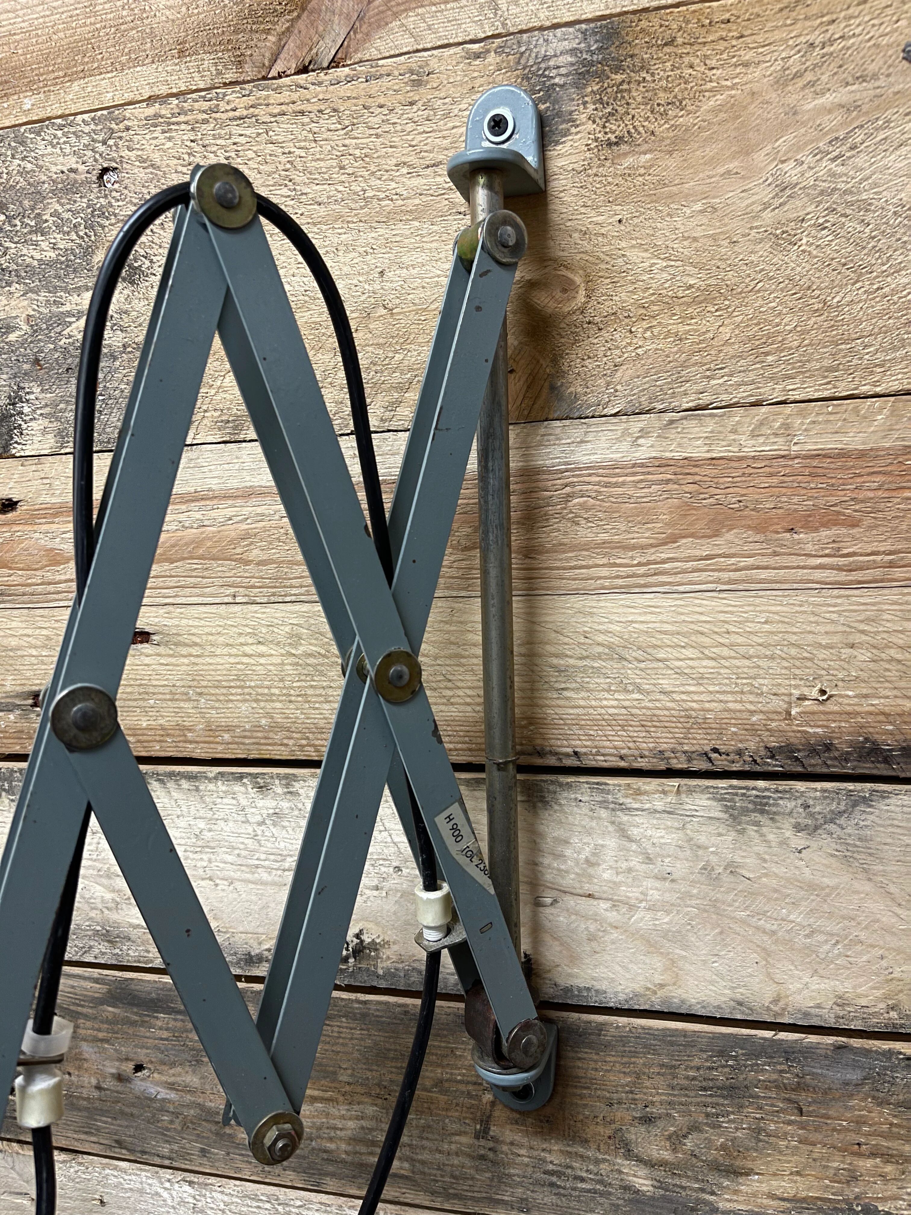 1950s scissor lamps by Curt Fischer for Midgard