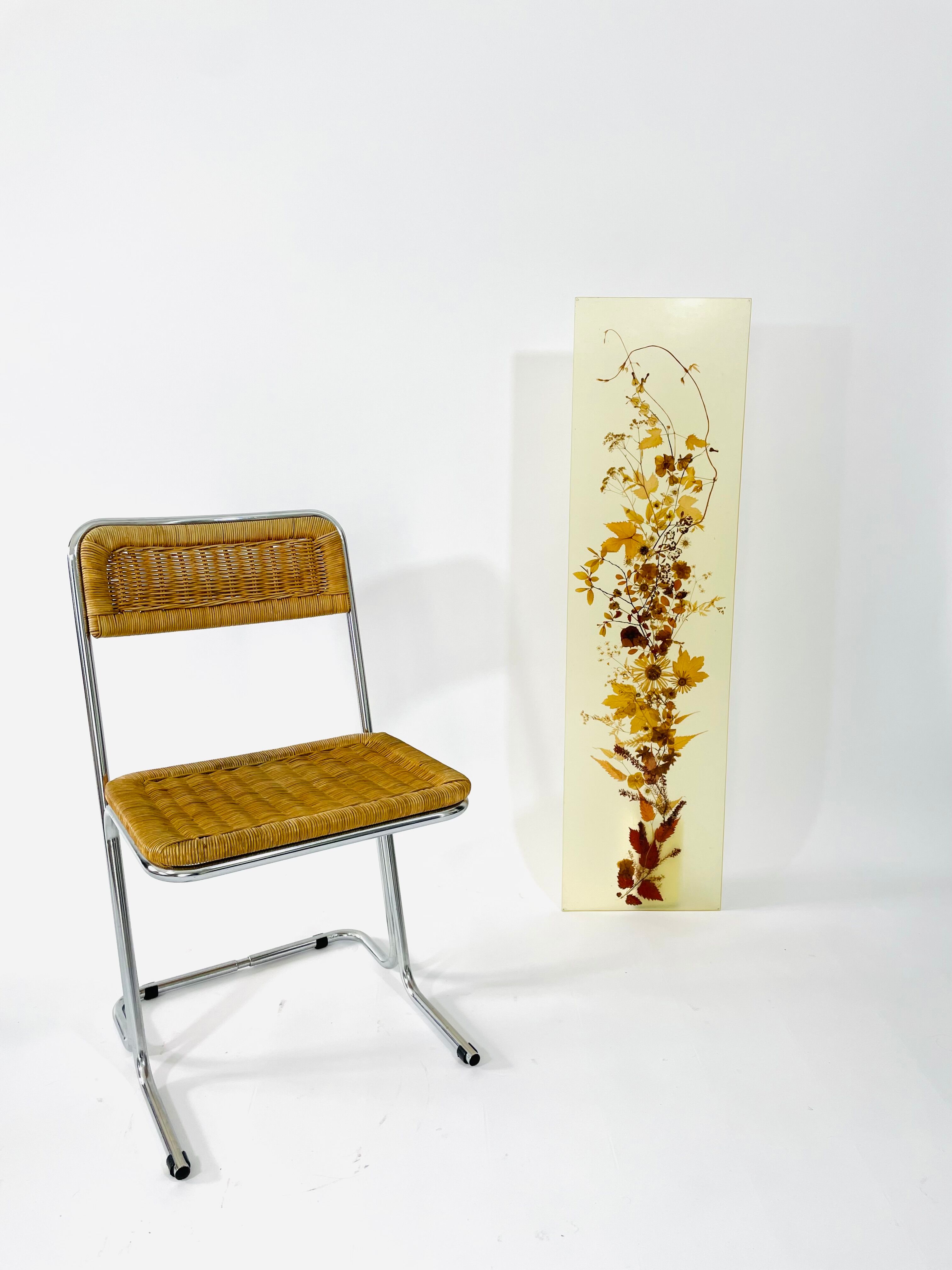 Bauhaus rattan chairs circa 1970