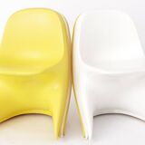 7 children's chairs cassalino by alexander begge, 1970s for manufacturer casala, germany