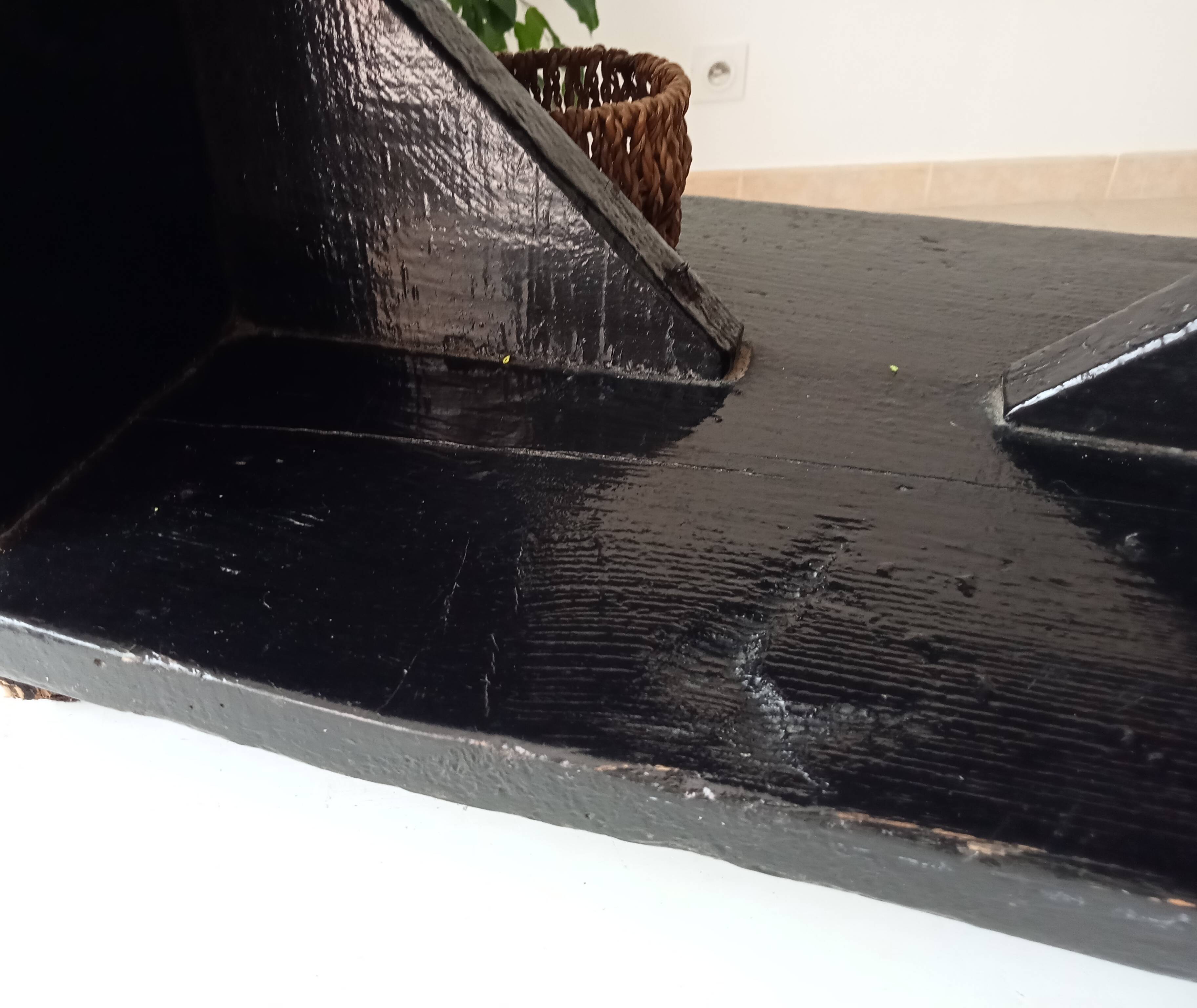 Antique side table from the 50s/60s