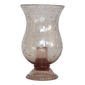 Biot vase candle holder