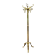Classic brass coat rack